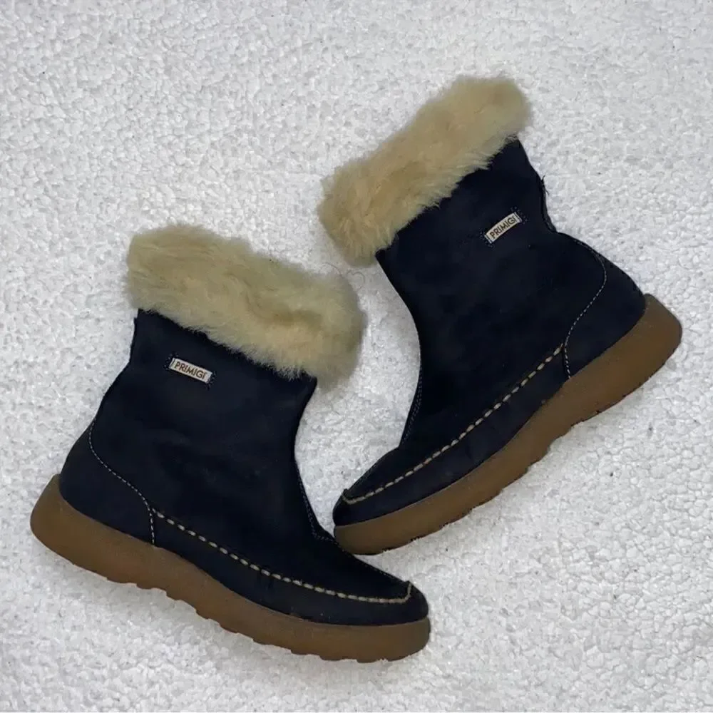 Primigi Toddler Leather Booties(Size 29)